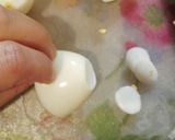 ゆで卵とブロッコリーのかわいい前菜作り方4写真