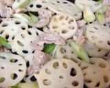 簡単♪豚肉と玉ねぎで焼き肉風パスタ作り方6写真
