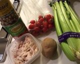 ささみとお豆のヘルシートマトカレー作り方1写真