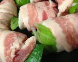 豚バラ薄切りチーズロールのトマト煮作り方1写真