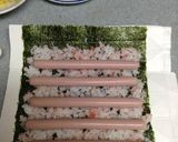 桜咲け！五角で合格祈願恵方巻き作り方4写真