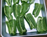 ピーマンの肉詰め　和風あんかけ作り方3写真