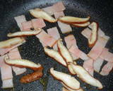 水菜とちりめん山椒の焼きそば作り方2写真