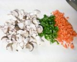 簡単ふんわり♪肉味噌入りオムレツ作り方1写真