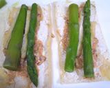アスパラガスの味噌マヨ油揚げ巻き♪作り方6写真