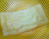 長いもの油揚げ巾着♪梅風味作り方1写真