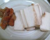 長いもの油揚げ巾着♪梅風味作り方2写真