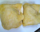 長いもの油揚げ巾着♪梅風味作り方4写真