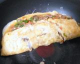簡単ふんわり♪肉味噌入りオムレツ作り方4写真
