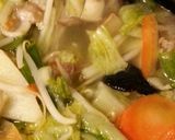 しょっぱい白菜の漬け物で中華丼作り方5写真