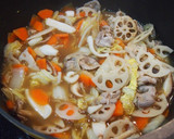 れんこんとイカのあんかけ焼そば作り方6写真