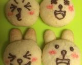 LINEライン友チョコかわいい♡クッキー作り方16写真