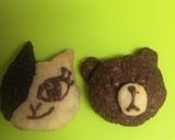LINEライン友チョコかわいい♡クッキー作り方18写真