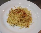 れんこんとイカのあんかけ焼そば作り方9写真