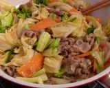 ✜味噌ちゃんぽん野菜炒め✜作り方3写真