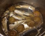 圧力鍋で簡単さっぱり♥︎鰯の梅酒煮♥︎作り方5写真