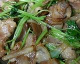 春待ち♡豚バラ三つ葉照り炒めトースト！作り方9写真