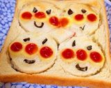 ☆アンパンマンのパズルトースト☆作り方6写真