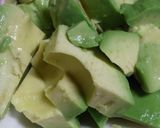 アボカドとツナの和風パスタ作り方1写真