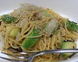 アボカドとツナの和風パスタ作り方9写真