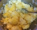 蟹とレタスチャーハン作り方2写真