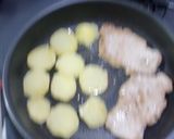 今夜のメインは豚肉のソテートマトソース♪作り方3写真