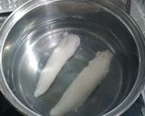 疲労回復　水菜とささみのサラダ作り方1写真