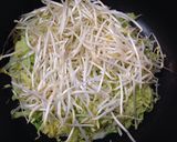 フライパンで広島風お好み焼き☆肉玉うどん作り方7写真