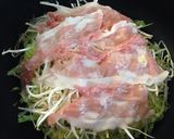 フライパンで広島風お好み焼き☆肉玉うどん作り方8写真