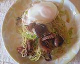 イイダコの塩焼そば作り方3写真