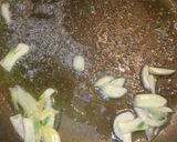 ポルチーニとほうれん草のクリームパスタ作り方2写真