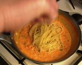 カニのトマトクリームパスタ♪作り方9写真