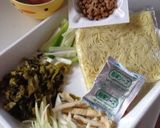 高菜と納豆で甘辛塩焼きそば作り方1写真