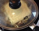 高菜と納豆で甘辛塩焼きそば作り方4写真