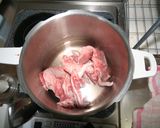 つぼみ丸のスジコン煮込み作り方1写真