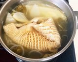 トリッパと白いんげん豆のトマト煮込み作り方2写真