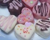 カラフルプチチョコケーキ作り方7写真