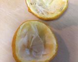 少量で簡単柑橘ピール(柚子、甘夏等)作り方1写真