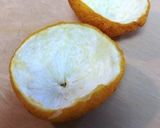 少量で簡単柑橘ピール(柚子、甘夏等)作り方3写真