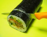 美味しいものいっぱい巻いた♫超太巻き寿司作り方25写真