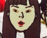ケーキ デコレーション!★顔チョコ作り方22写真