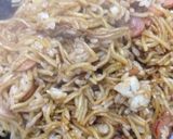 残り焼きそばで 焼き豚卵飯 風 そば飯作り方3写真