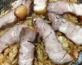 残り焼きそばで 焼き豚卵飯 風 そば飯作り方4写真
