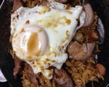 残り焼きそばで 焼き豚卵飯 風 そば飯作り方6写真