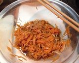 にんじんとささみの簡単副菜☆お弁当にも作り方4写真