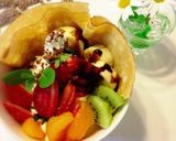 巻かないクレープパフェ風＊作り方4写真