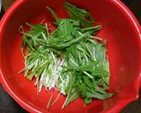 しゃきしゃき♪蓮根と水菜のサラダ作り方2写真