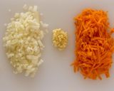 ミートソースパスタ作り方1写真