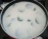 【簡単】砂糖少なめ・沈まない牛乳かんてん作り方5写真