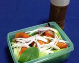 セロリと柿のサラダ作り方10写真